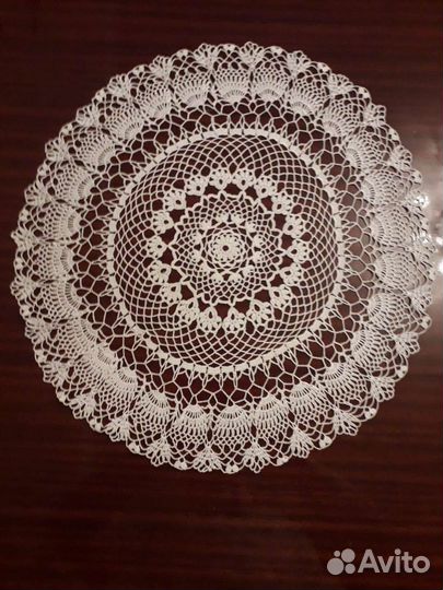 Салфетки вязаные крючком