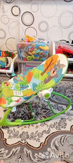 Шезлонг детский