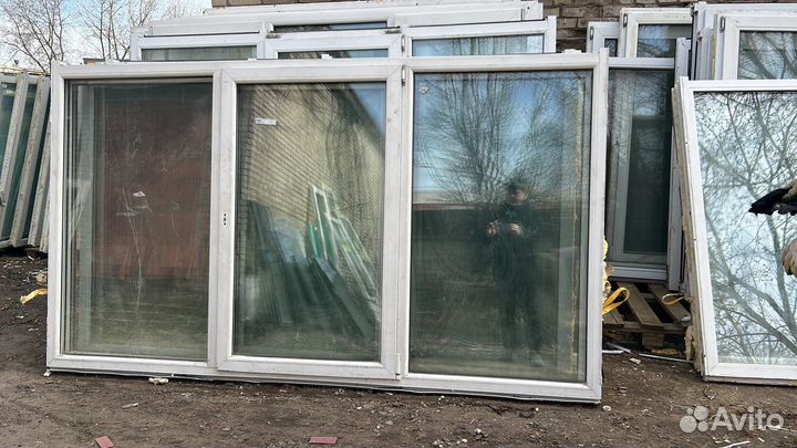 Окна пластиковые Пвх бу