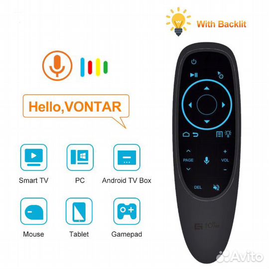 Пульт с голосовым управлением+AIR мышь