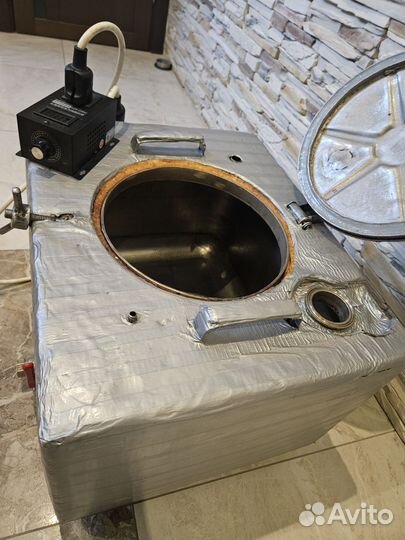 Бак перегонный из нержавейки 50л