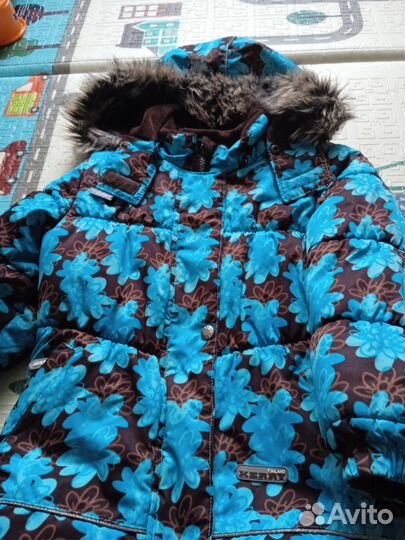 Зимний комбинезон kerry для девочки 104