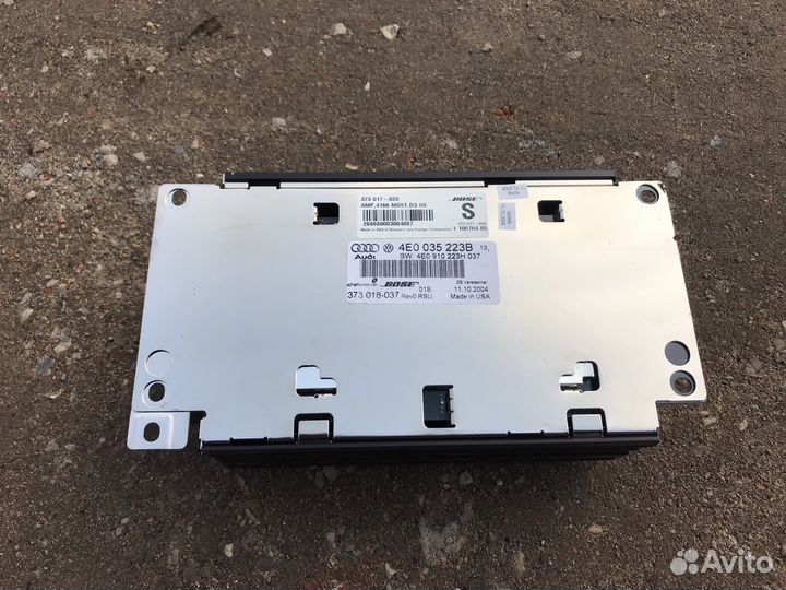 Audi A8 d3 4e усилитель Bose музыки