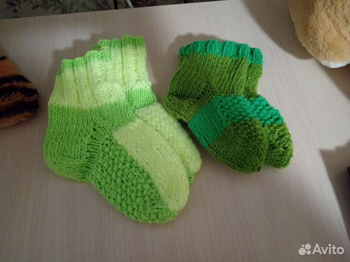 Носки вязаные детские