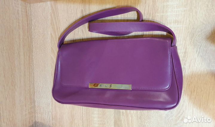 Винтажная сумочка-багет