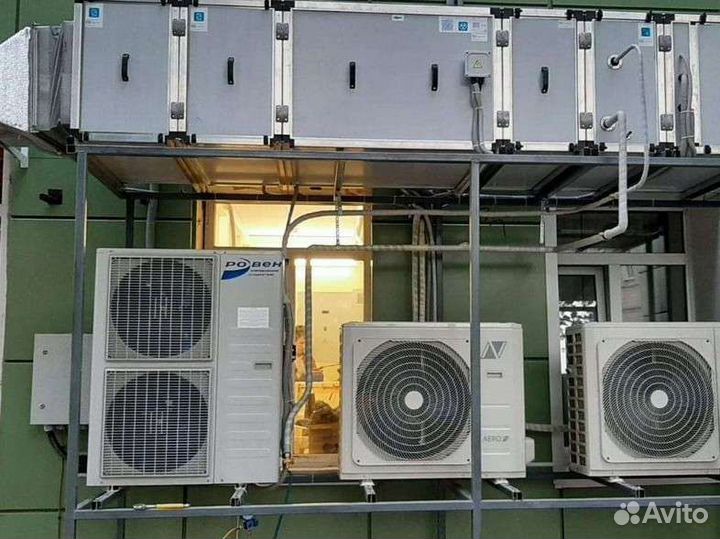 Монтаж Чистка Т/О сплит-систем кондиционеров