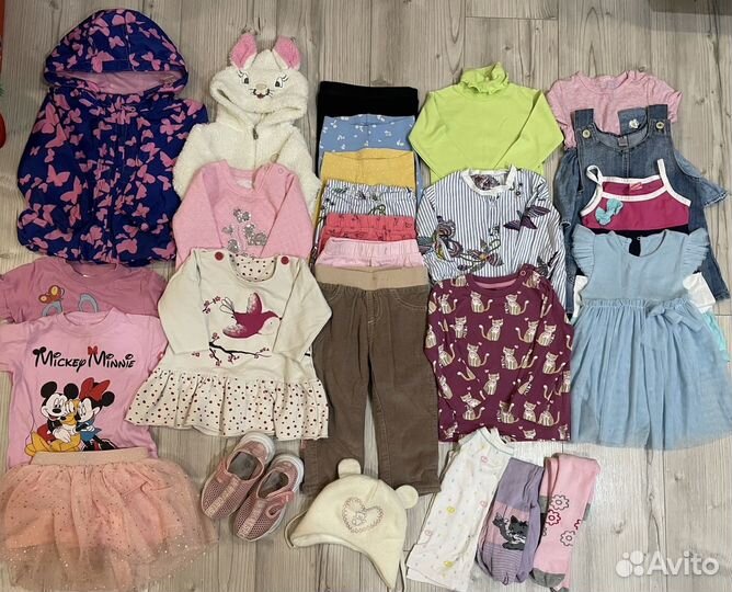Детская одежда вещи пакетом на девочку