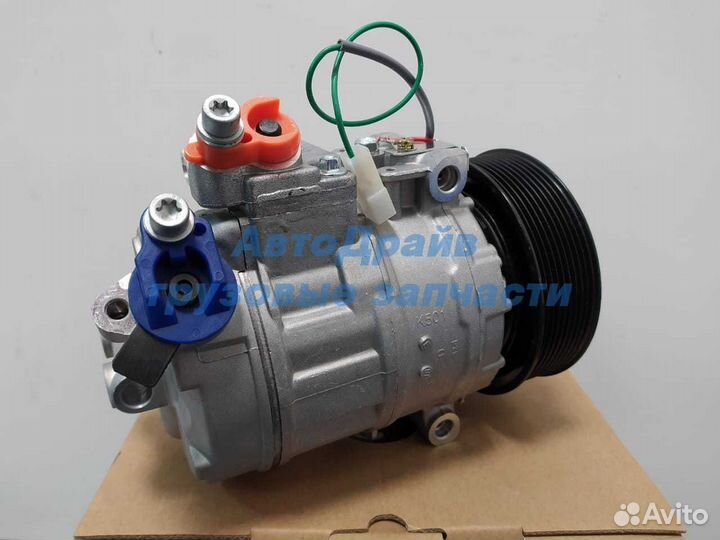 Компрессор кондиционера Mercedes Axor и Камаз 5490