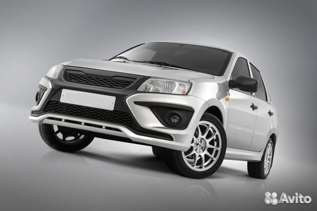 Тюнинг бампер передний для Лада Гранта