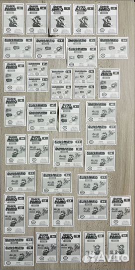 Наклейки Panini Super Mario