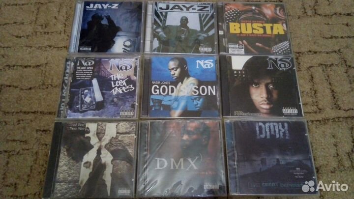 Продам б/у CD, mp3 диски с рэп-музыкой
