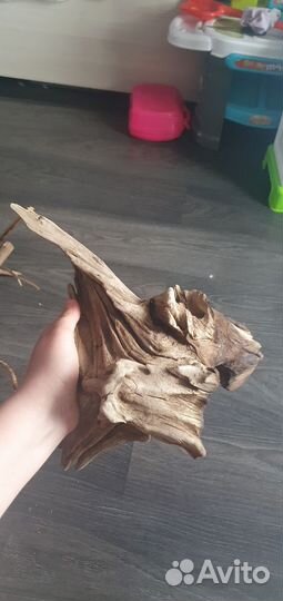 Декор для аквариума, 3 коряги