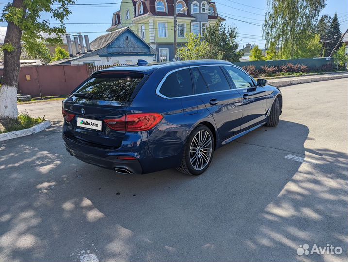 BMW 5 серия 2.0 AT, 2018, 124 000 км