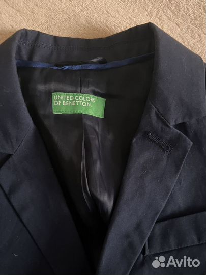 Benetton пиджак 2 года 90