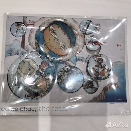 Комплект дизайнерских значков Carrie Chau