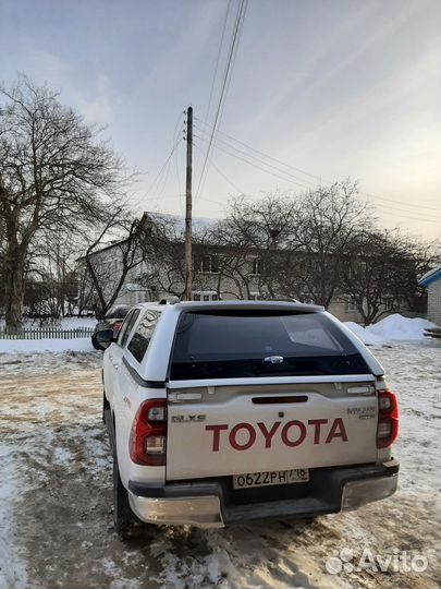 Кунг на кузов pickup hilux 2015+