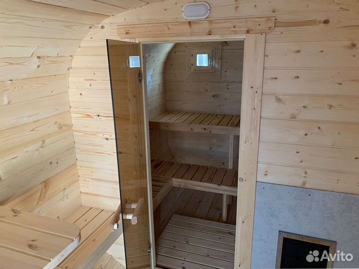 Бани-бочки под ключ