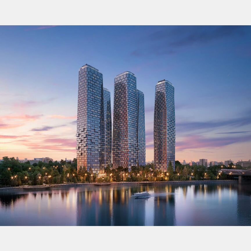 2-к. квартира, 62,7 м², 28/46 эт.