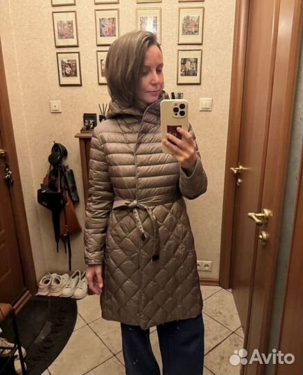 Пальто пуховое max mara