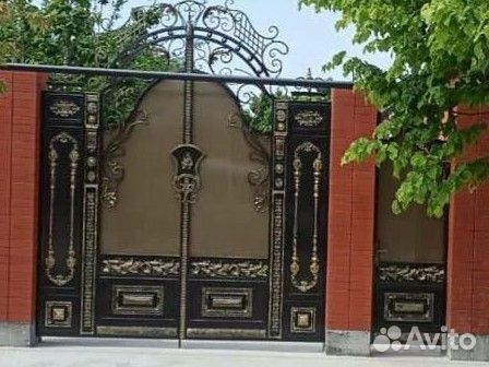 Кованые ворота