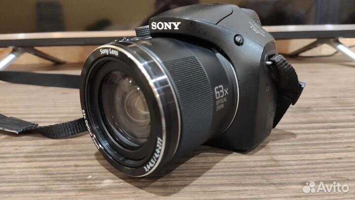 Компактный фотоаппарат sony dsc-h400 зум 63х