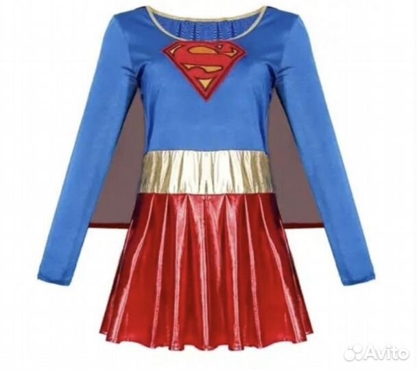 Костюм супергероя женский S