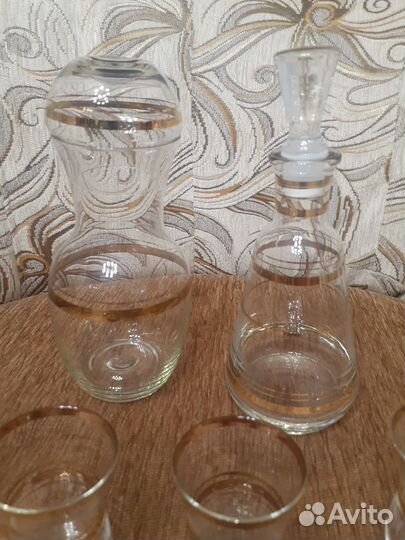 Графин с рюмками СССР