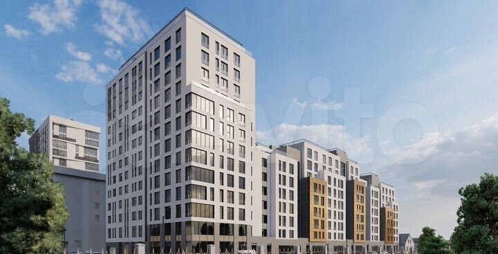 1-к. квартира, 41 м², 8/14 эт.