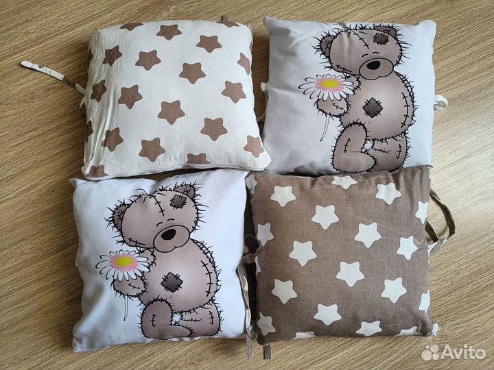 Подушки в детскую кроватку