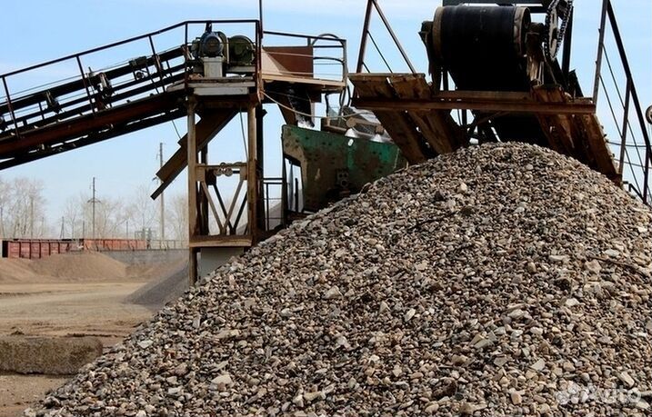 Гравийный щебень доставка
