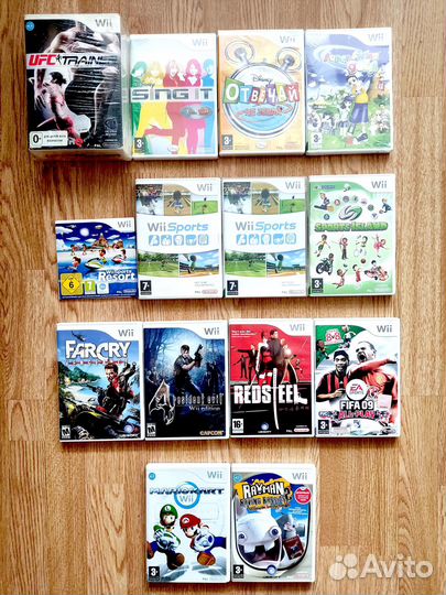 Распродажа диски для Nintendo Wii