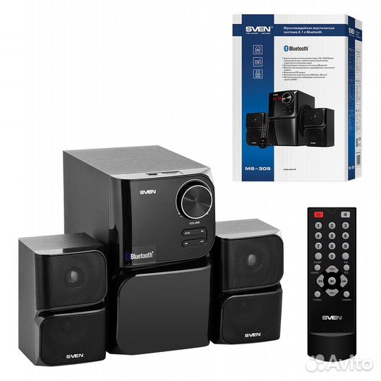 Колонки Bluetooth - sven MS-305, 2.1
