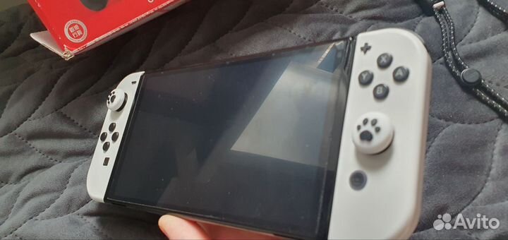 Nintendo switch oled прошитая 512gb samsung