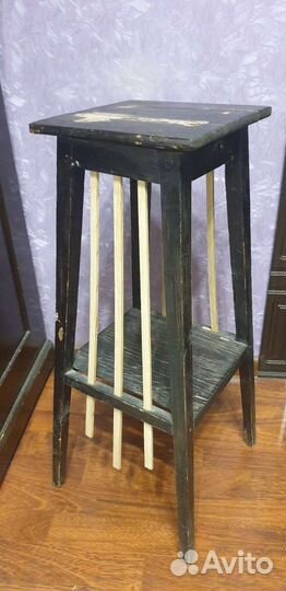 Старинная жардиньерка этажерка