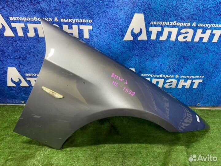 Крыло переднее правое Bmw 3 E90 N46B20BD 2010