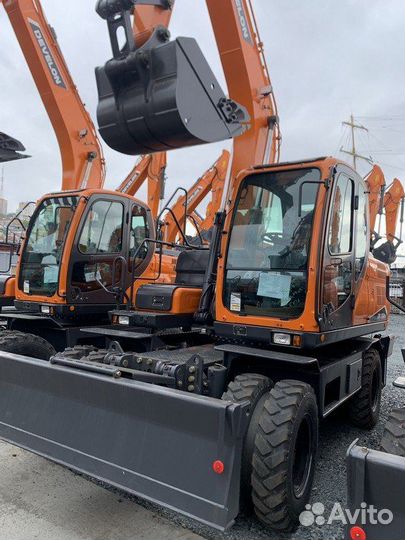 Колёсный экскаватор DOOSAN DX150W-7, 2024