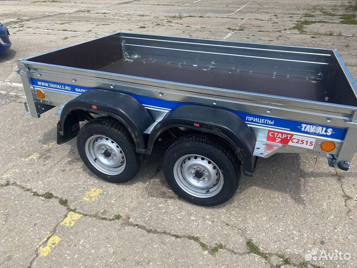 Прицеп легковой двухосный 2,5 на 1,5 м
