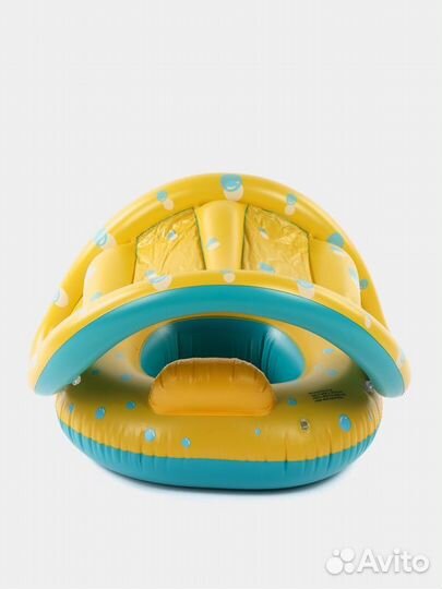 Круг надувной для плавания детский с сиденьем