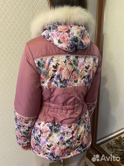 Зимний костюм для девочки