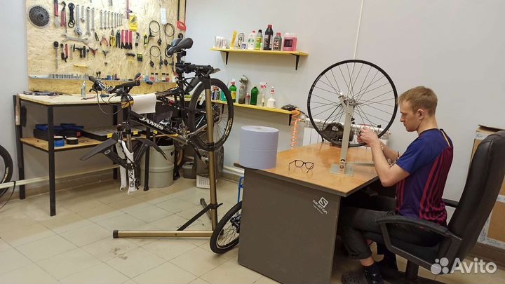 Ремонт и обслуживание велосипедов