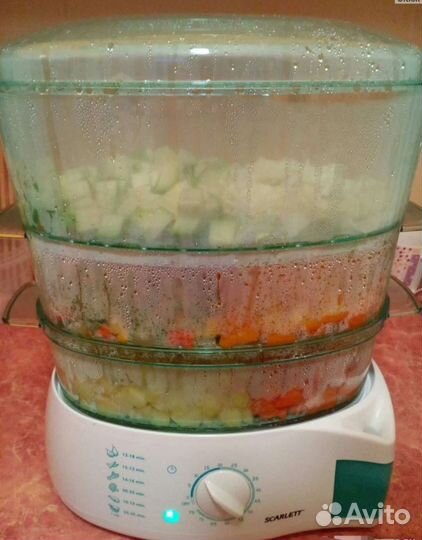 Новая Пароварка Scarlett SC-1143