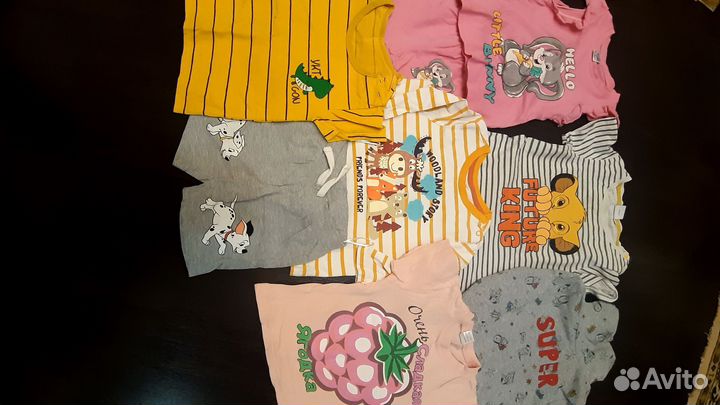 Пакет одежды на девочку 92-98