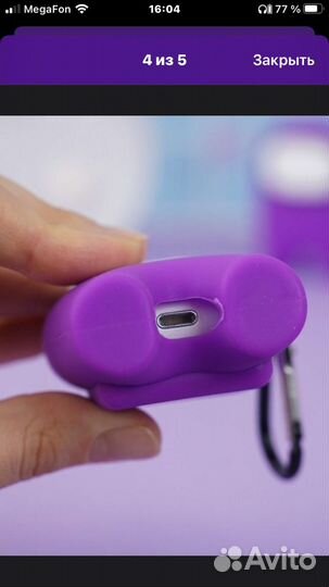 Чехол для наушников airpods 1/2