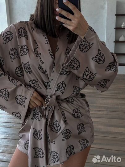 Пижамный костюм женский