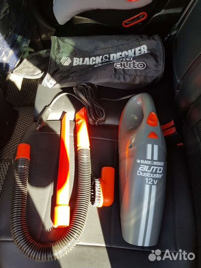 Автомобильный пылесос black decker