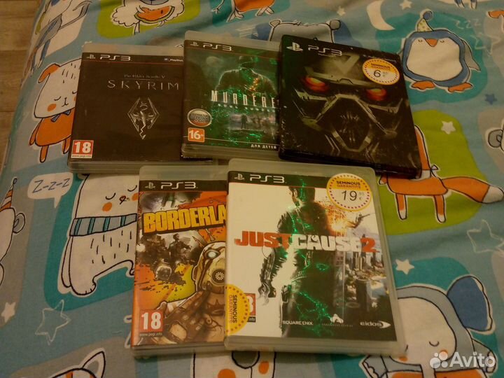 Диски 11 штук на PS3