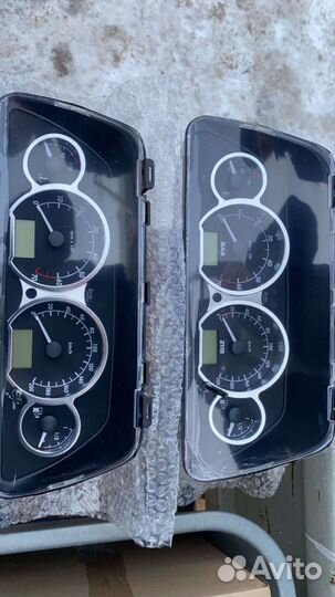 Комбинация приборов 2115 с серебр.кольцами ваз