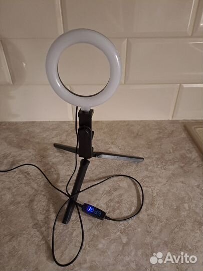 Кольцевая лампа 16 см