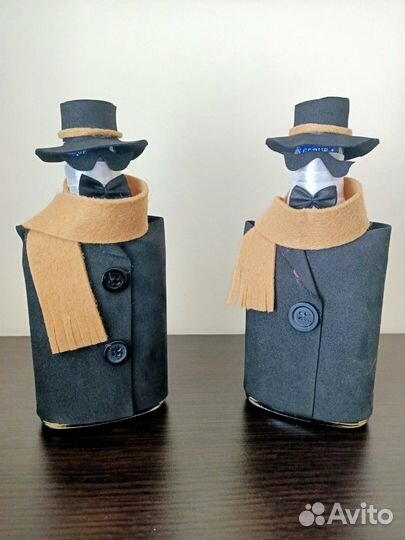 Бутылки декорированные под заказ