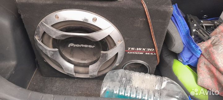 Сабвуфер и усилитель pioneer
